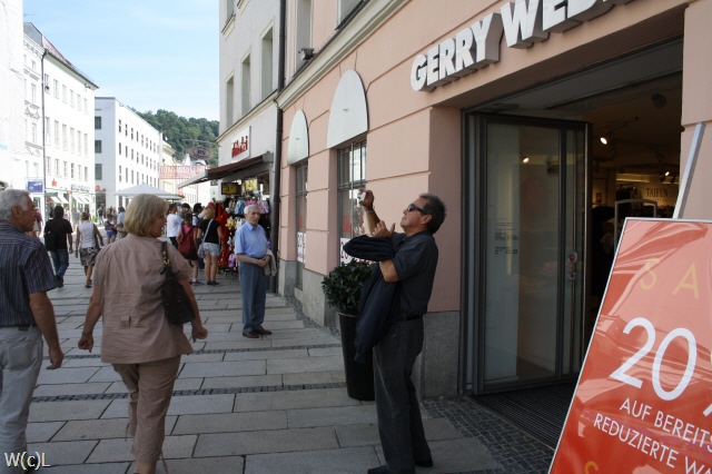 Tourist in Passau